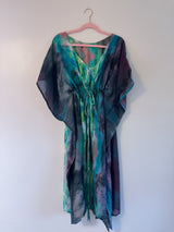 Psychedelic Silk Kaftan